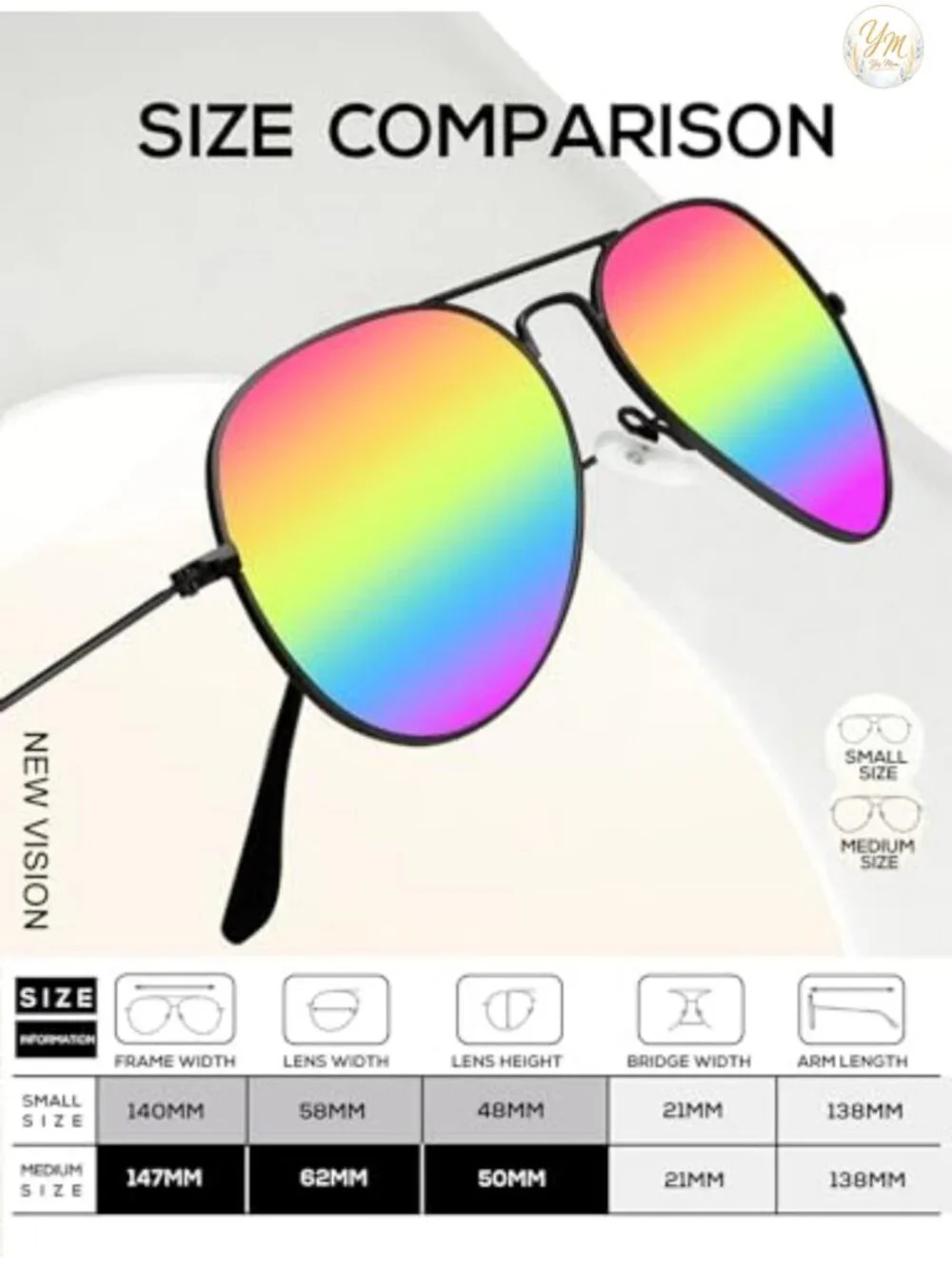 Polarized Aviator Sunglasses for Men Women UV Protection Driving